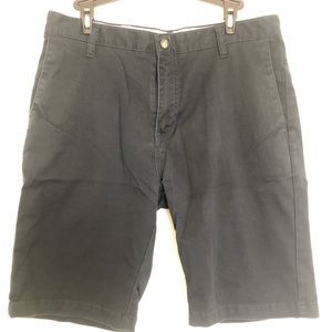 Volcom size 32 dark blue shorts.